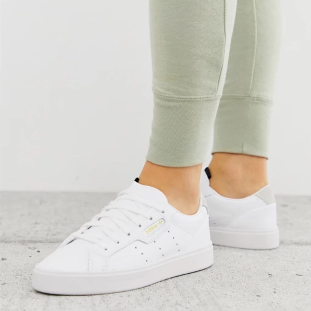 White Adidas Sneakers
